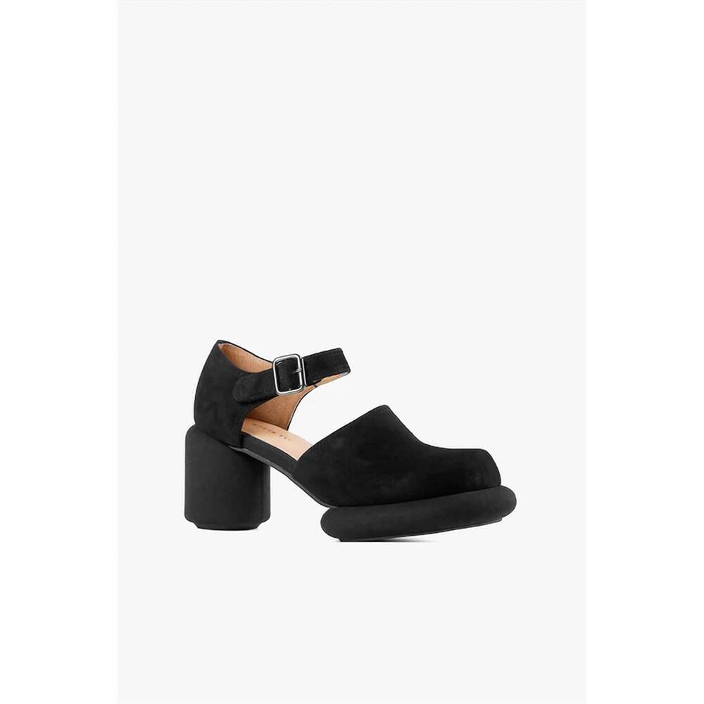 NEW ALL BLACK women's mod jane pump in black